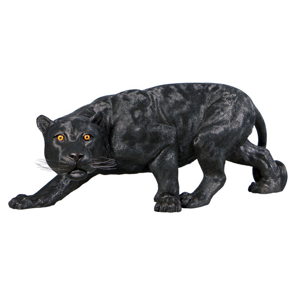 Shadowed Predator Black Panther Statue: Grande Shadowed Predator Black Panther Statue: Grande